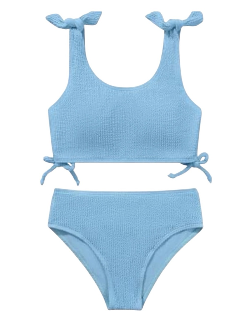 Girls Teen 2 Piece Bow Knot Bikini